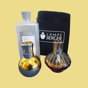 2 Maison Berger Lampe with Bottle of Fragrance.